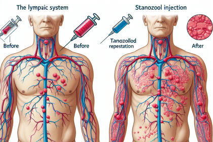 Cómo afecta Inyección de estanozolol al sistema linfático
