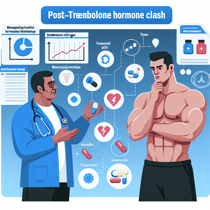 Cómo gestionar un bajón hormonal post-Pastillas de trembolona
