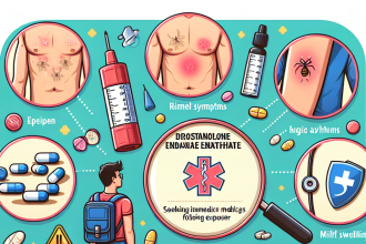 Cómo identificar una alergia leve a Enantato de Drostanolona
