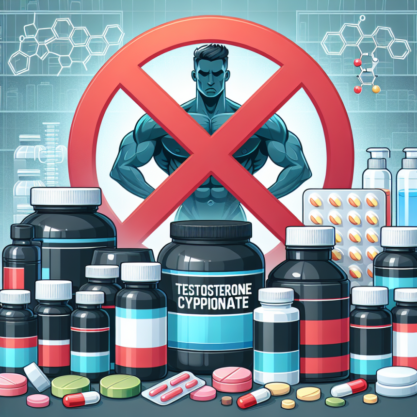 Qué suplementos no deben coincidir con Cipionato de testosterona