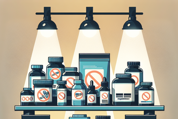 Suplementos prohibidos con Propionato de drostanolona