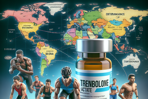 Acetato de trenbolona y uso en deportes de resistencia