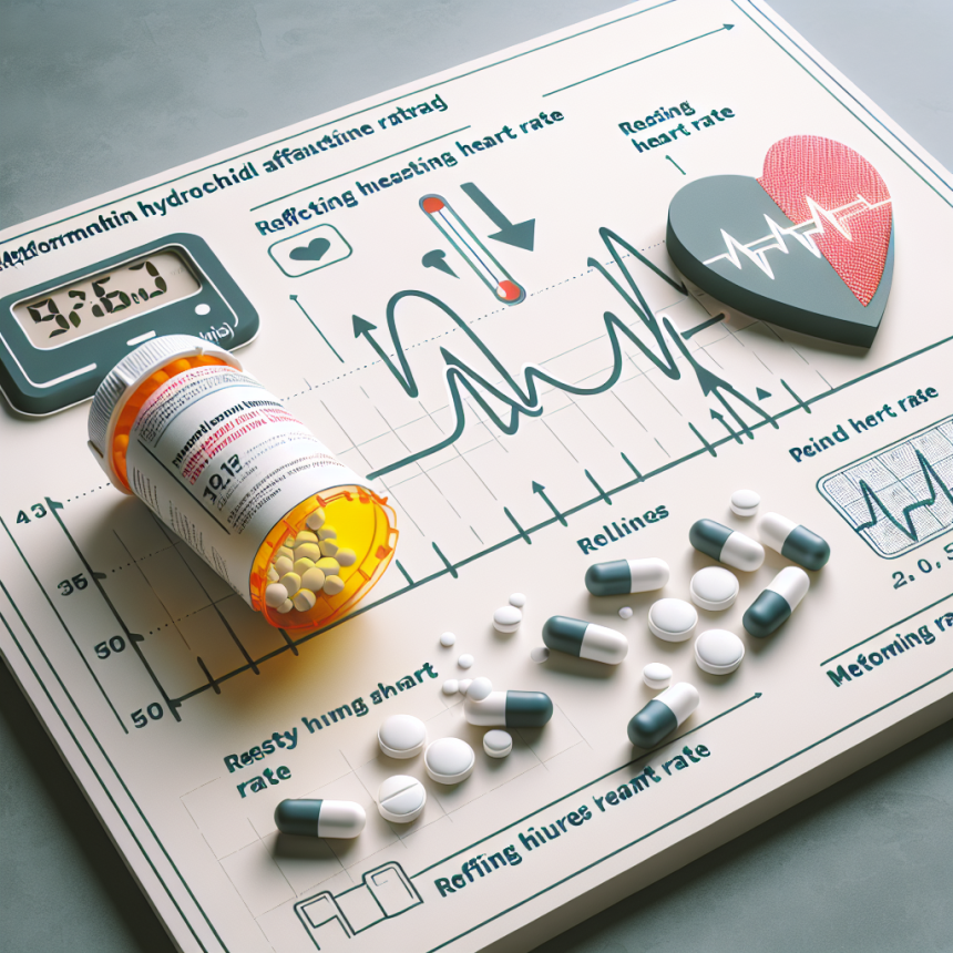 Cómo afecta Metformin Hydrochlorid al ritmo cardíaco en reposo