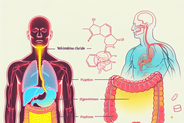 Cómo afecta Yohimbine chlorine al sistema digestivo