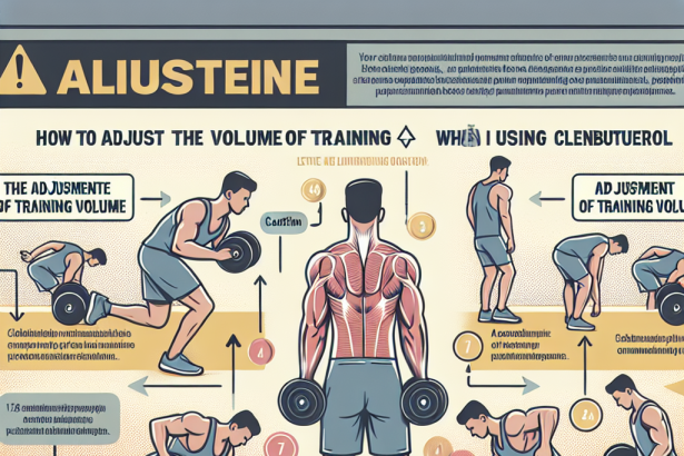 Cómo ajustar el volumen de entrenamiento al usar Clenbuterol