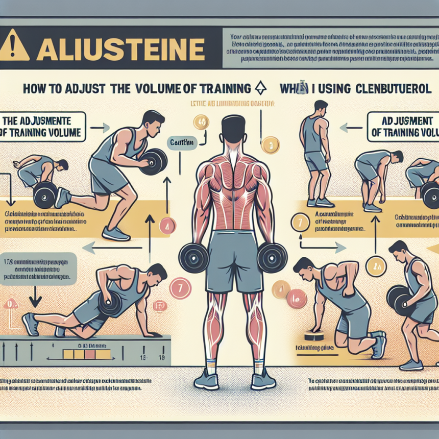 Cómo ajustar el volumen de entrenamiento al usar Clenbuterol