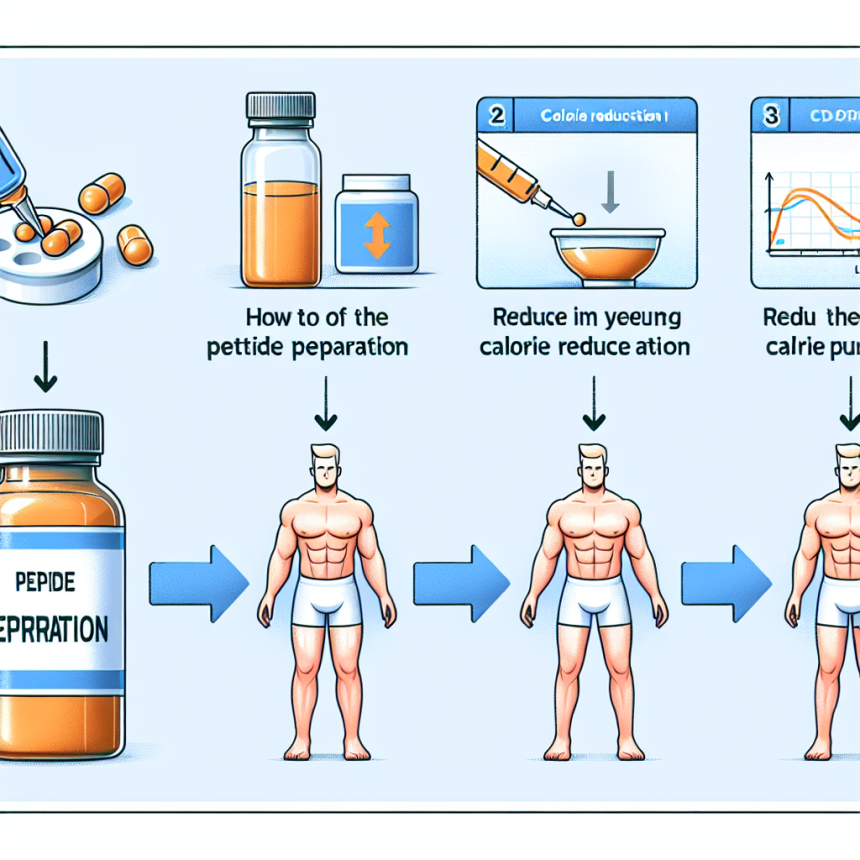 Cómo usar Preparados de péptidos en fases de reducción calórica