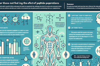 Consejos para quienes no sienten efectos de Preparados de péptidos