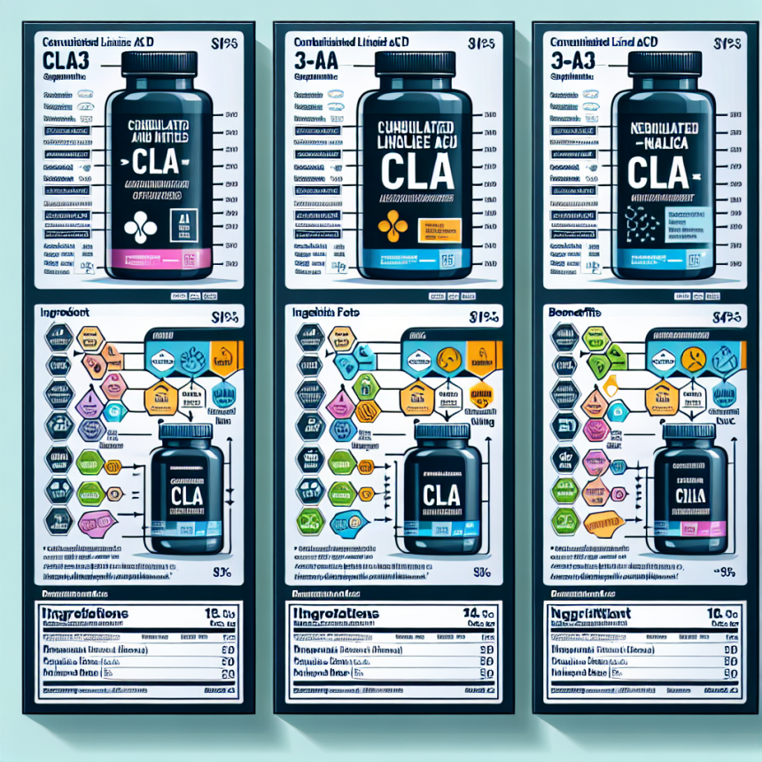 Diferencias de resultados entre marcas de CLA