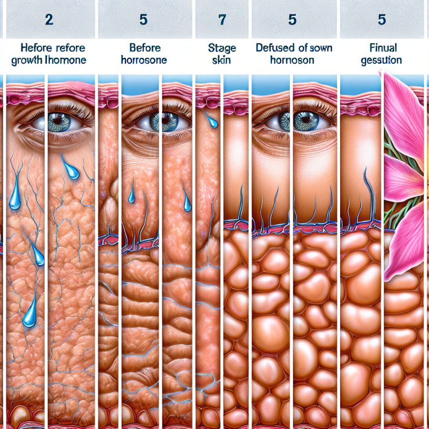 Qué cambios hay en la piel durante el uso de Hormona del crecimiento