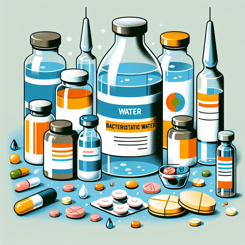 ¿Qué suplementos combinan bien con Agua bacteriostática para inyección?