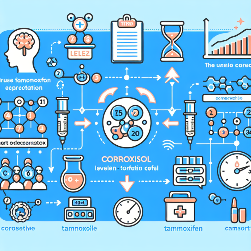 Cómo afectan los niveles de cortisol al usar Tamoxifeno