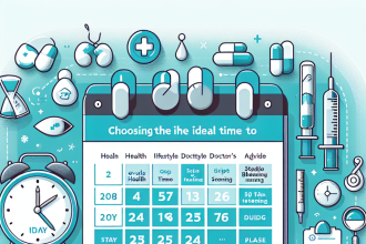 Cómo elegir el momento ideal para empezar Inyecciones y pastillas para adelgazar