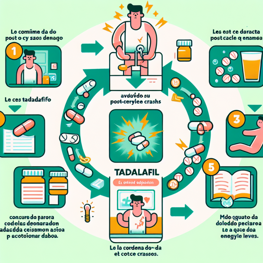 Cómo evitar el bajón post-ciclo con Tadalafil