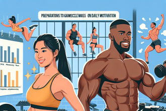 Cómo impacta Preparativos para ganar masa muscular en la motivación diaria