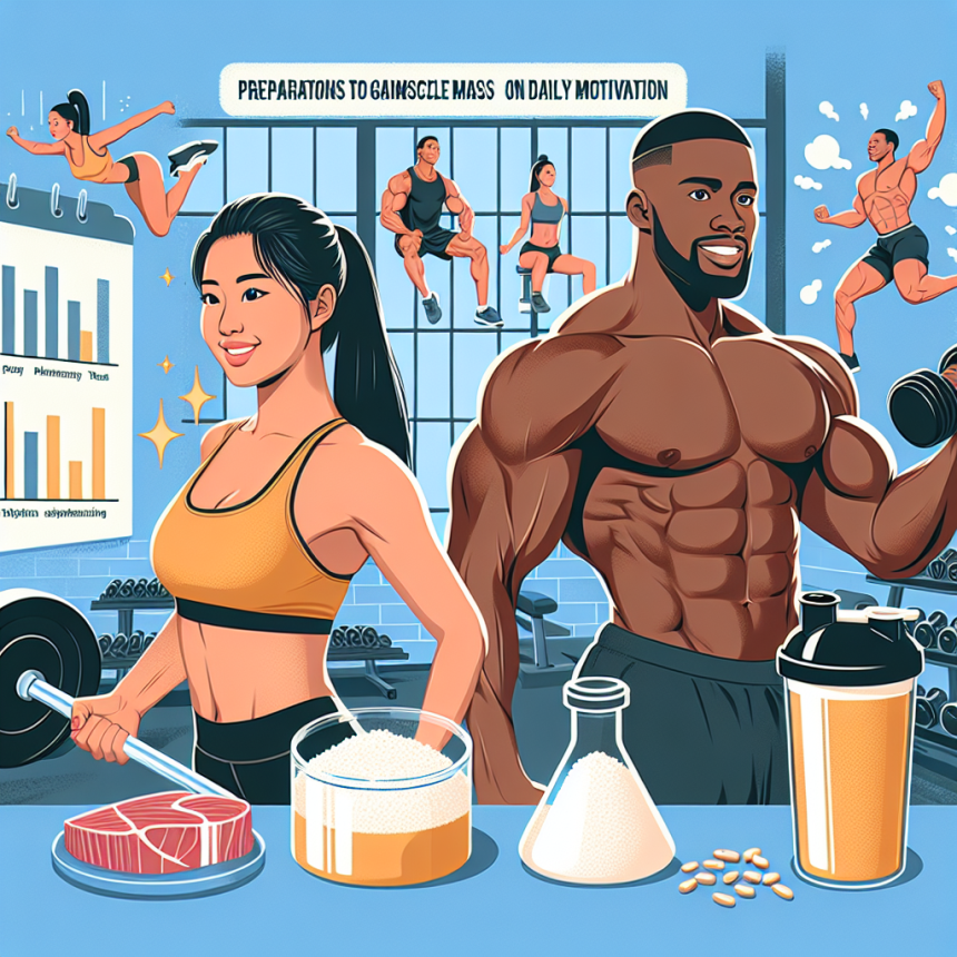 Cómo impacta Preparativos para ganar masa muscular en la motivación diaria