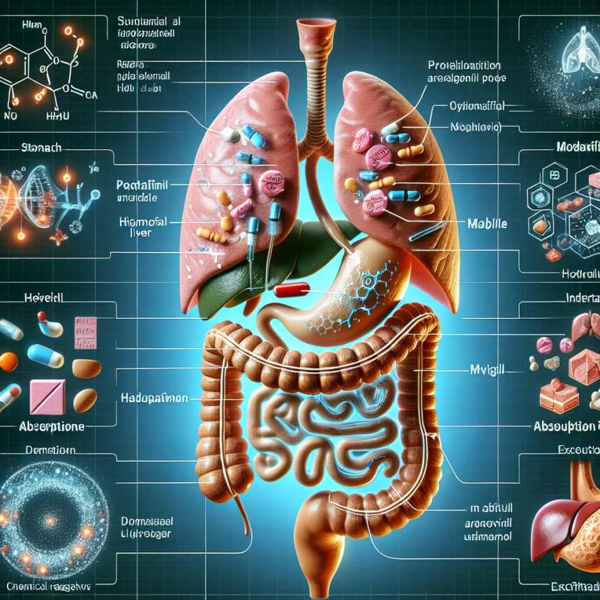 Cómo responde el sistema digestivo a Modafinil (Provigil)