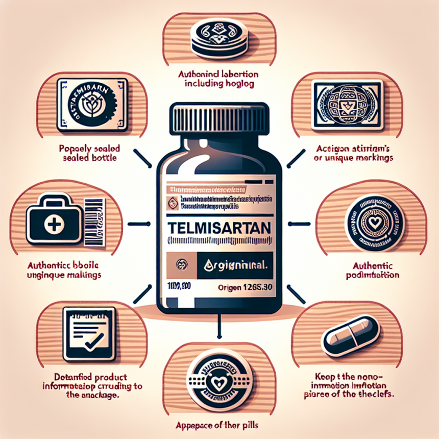 Cómo saber si tu Telmisartan es original