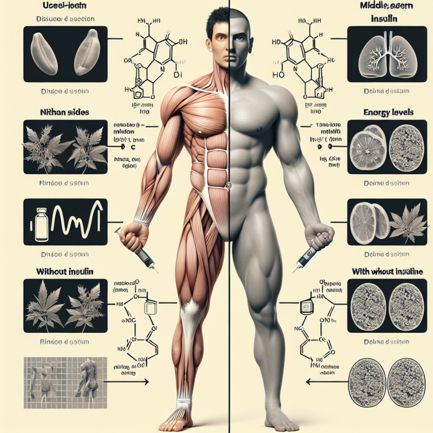 Diferencias en resultados al usar Tribulus Terrestris con y sin insulina