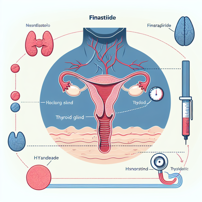 ¿Finasteride afecta la función tiroidea?
