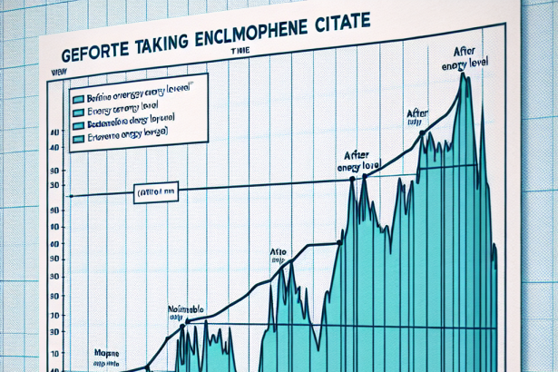 Qué cambios esperar en los niveles de energía con Enclomiphene citrate