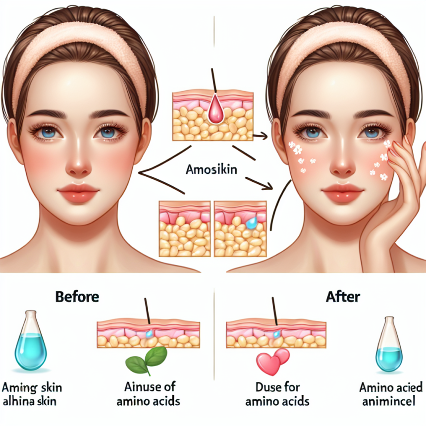 Qué cambios hay en la piel durante el uso de Aminoácidos