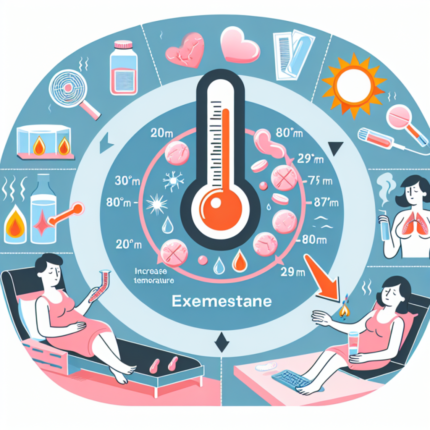 Qué hacer si Exemestane afecta tu temperatura corporal