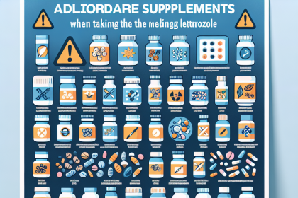 Qué suplementos debes evitar al tomar Letrozol
