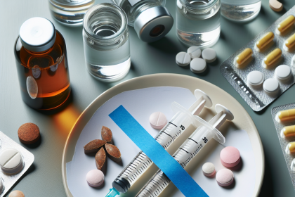 Suplementos prohibidos con Inyecciones y pastillas para adelgazar