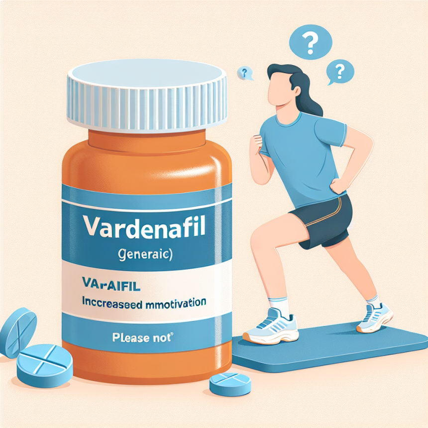 Vardenafil (Levitra Generic) y sus efectos sobre la motivación para entrenar
