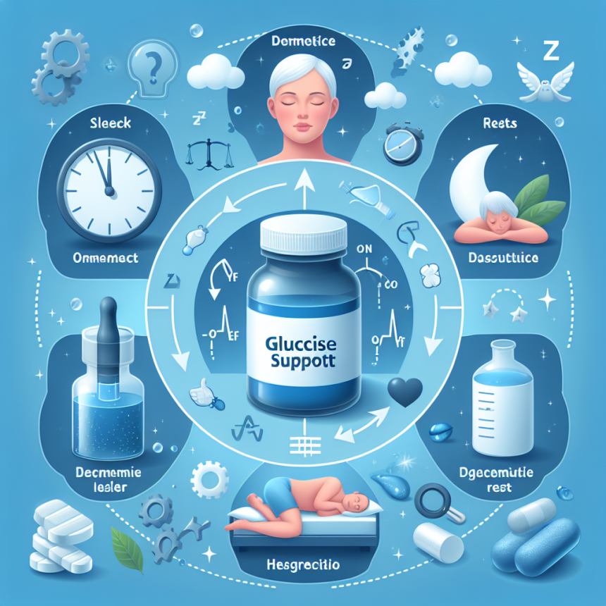 Cómo afecta Apoyo a la glucosa al sueño y descanso