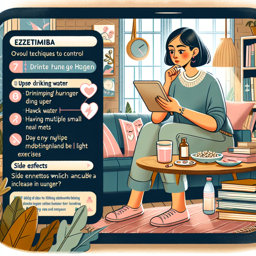 Cómo controlar el hambre al usar Ezetimiba