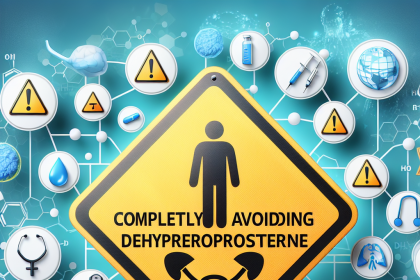 Cuándo evitar completamente Dehydroepiandrosteron