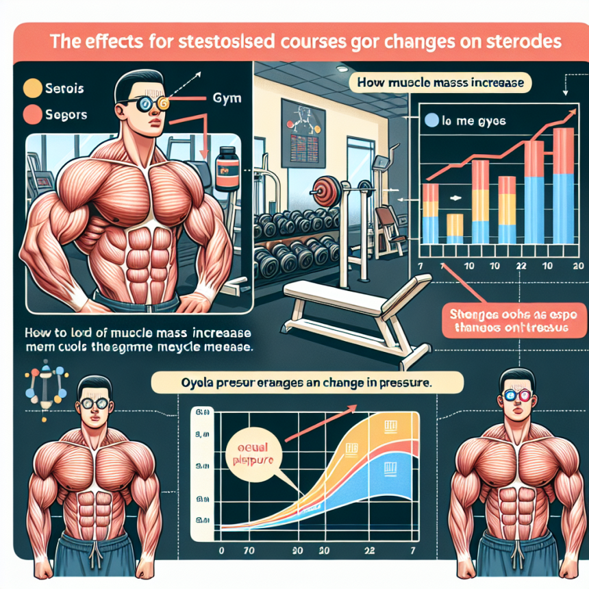 Cursos de esteroides para aumentar la masa muscular y cambios en la presión ocular