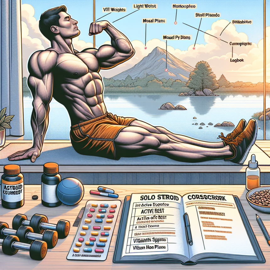 Qué papel juega el descanso activo con Esteroides Cursos en solitario