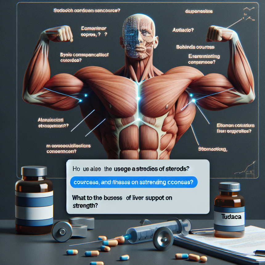 ¿Se necesita TUDCA con Cursos de esteroides para aumentar la fuerza?
