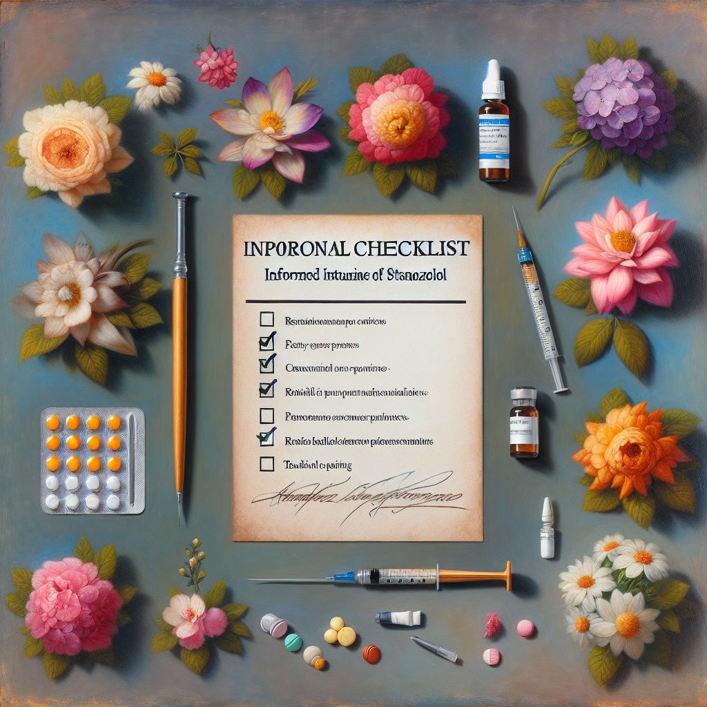 Estanozolol y toma informada: checklist personal