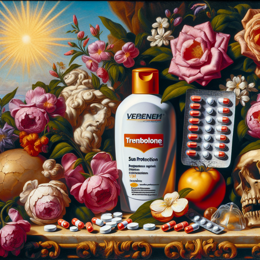 Pastillas de trembolona y protección solar: por qué importa